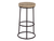 PONCE WOODEN BARSTOOL