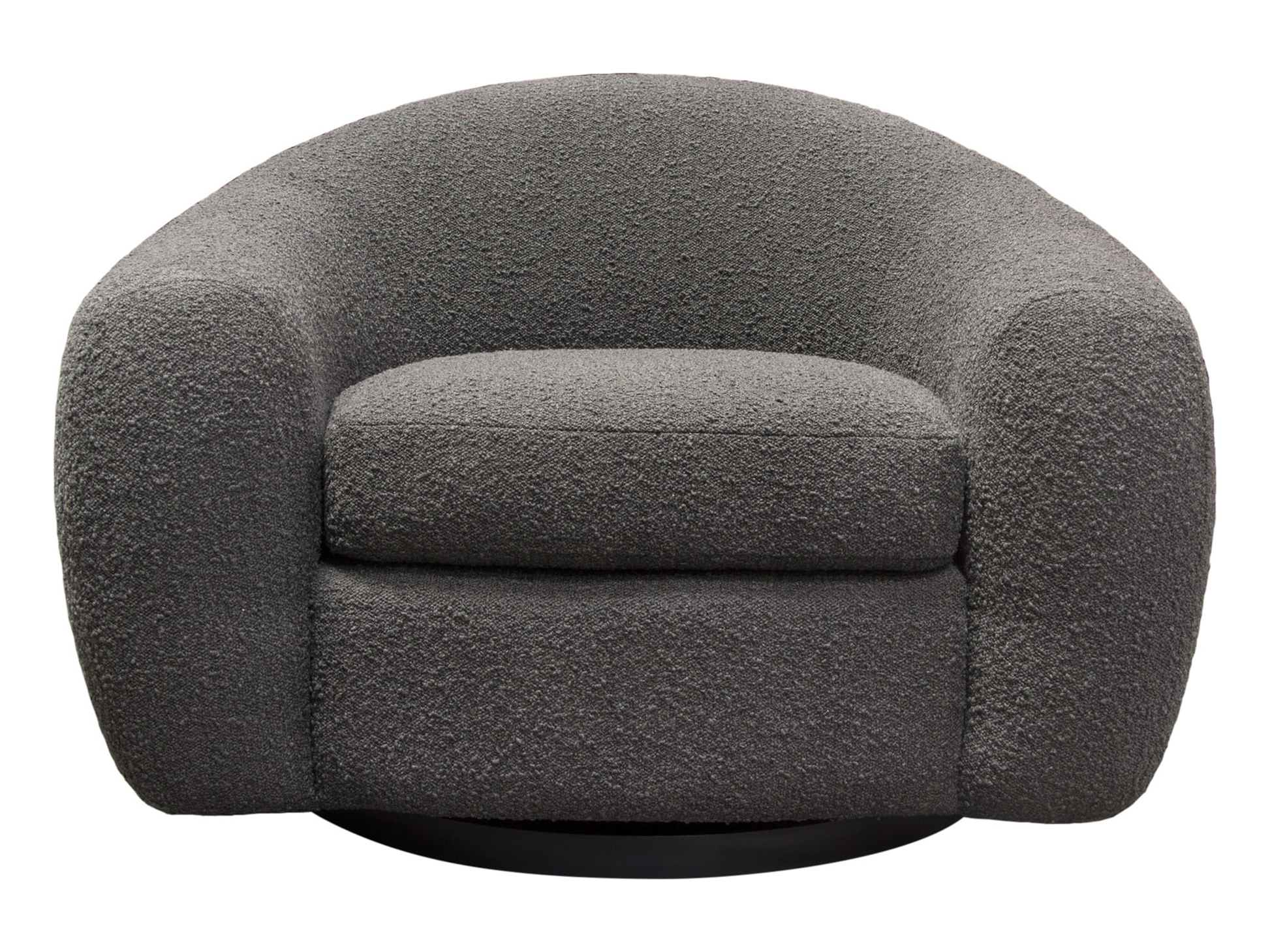 REGIS SWIVEL CHAIR - CHARCOAL