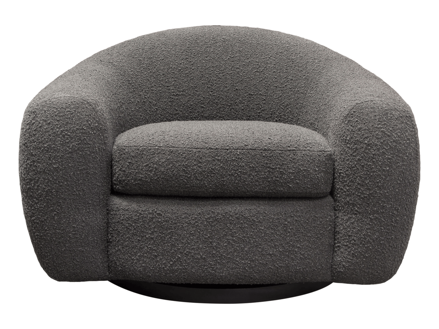 REGIS SWIVEL CHAIR - CHARCOAL