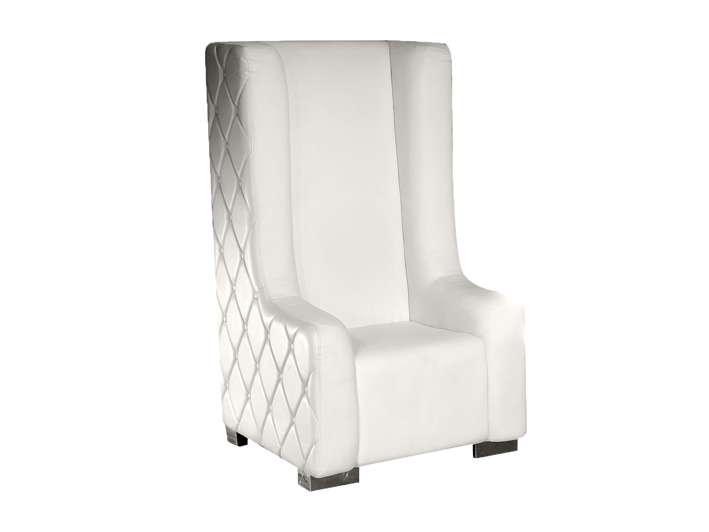 ROYALTY CLASSIC THRONE CHAIR - WHITE