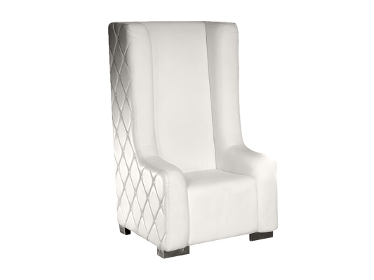 ROYALTY CLASSIC THRONE CHAIR - WHITE