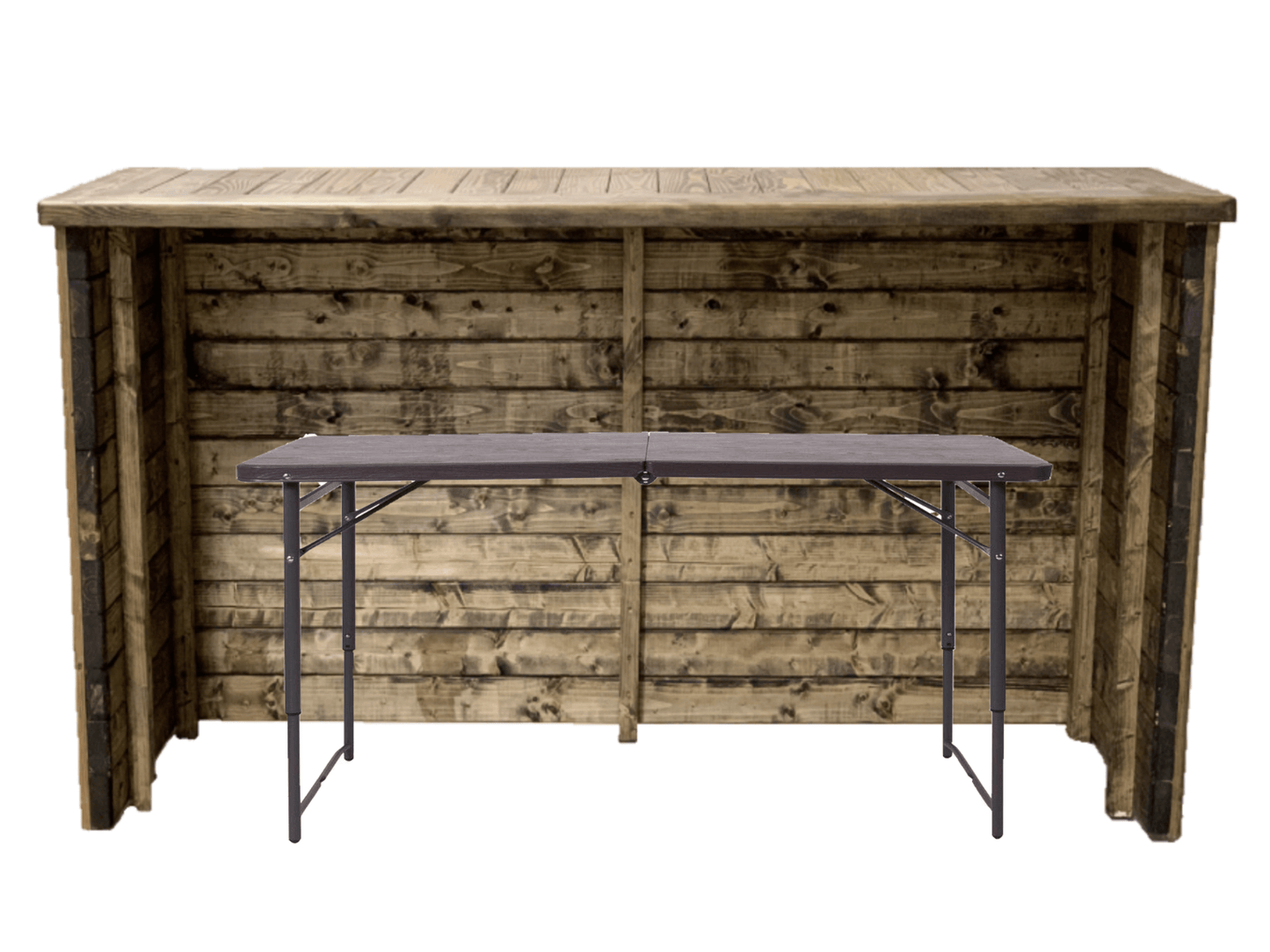 AUBURN WOOD 6FT BAR - PINE WOOD - H 41" / W 76.5" / D 24.5" LLL's Auburn Wood Bar in Pine Wood is a 6ft solid wood bar with pine wood finish. This picturesque bar adds the warmth and charm of wooden design elements while maintaining a refined style that w