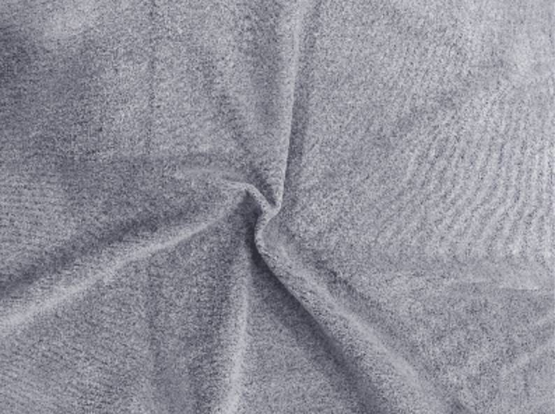VELOUR DRAPE - GREY