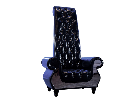 STUDIO 93 THRONE CHAIR - BLACK