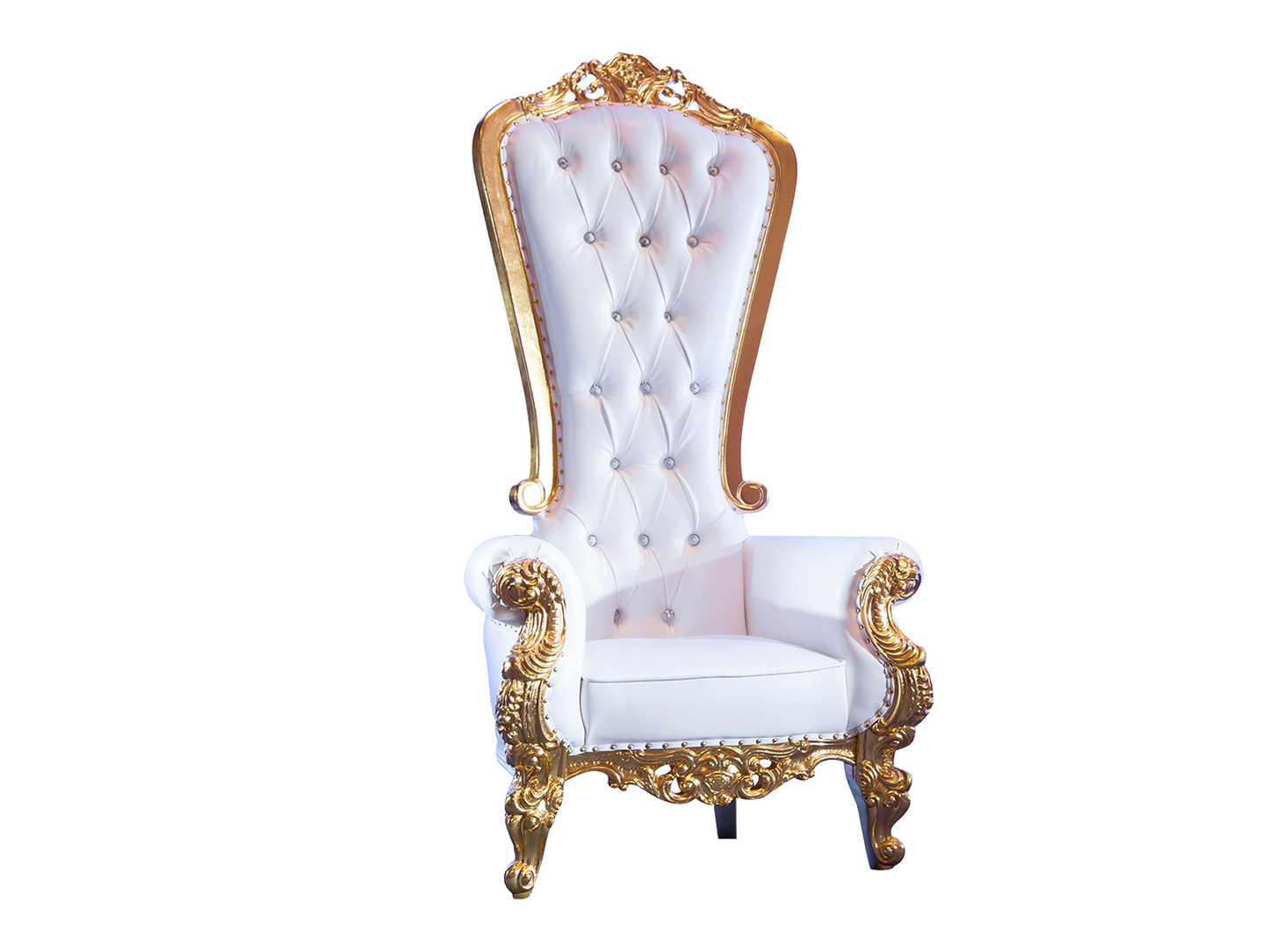 VICTORIA THRONE CHAIR - GOLD