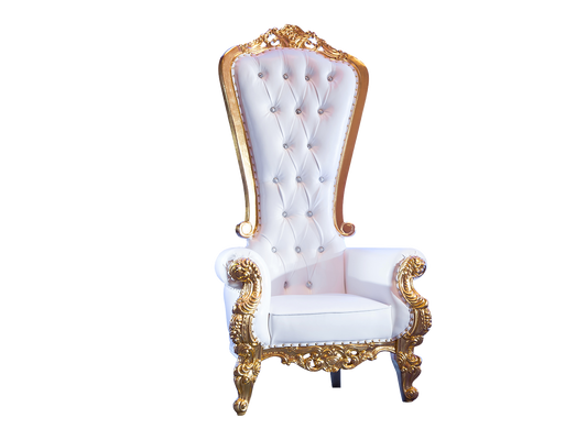 VICTORIA THRONE CHAIR - GOLD