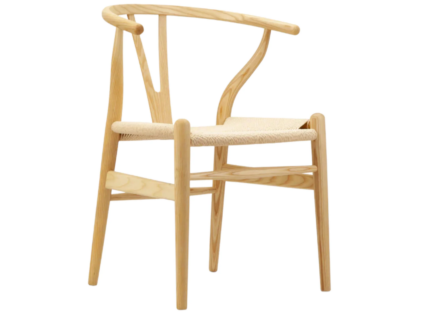 WISHBONE CHAIR - NATURAL WOOD