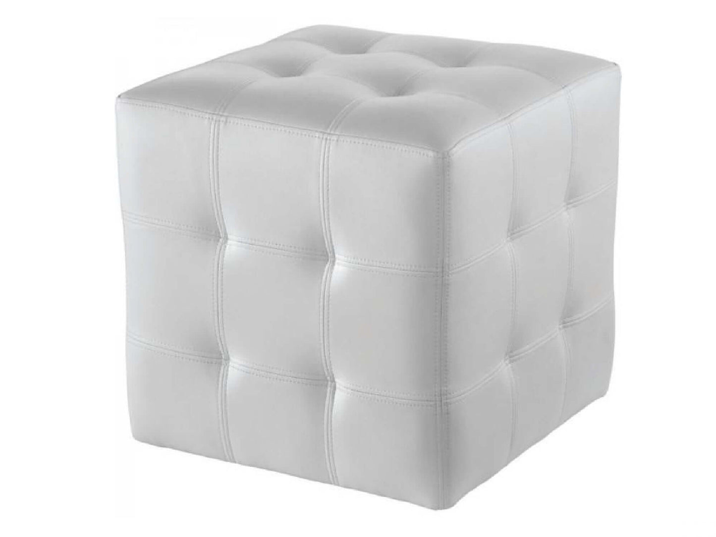 LENOX PETITE CUBE - WHITE - H 16.5" / W 16.5" / D 16.5" The Lenox Petite Cube is a smaller cube ottoman is the perfect addition to complete your selected seating arrangement. This ottoman pairs seamlessly with the Club, Midnight, Lenox collections or can