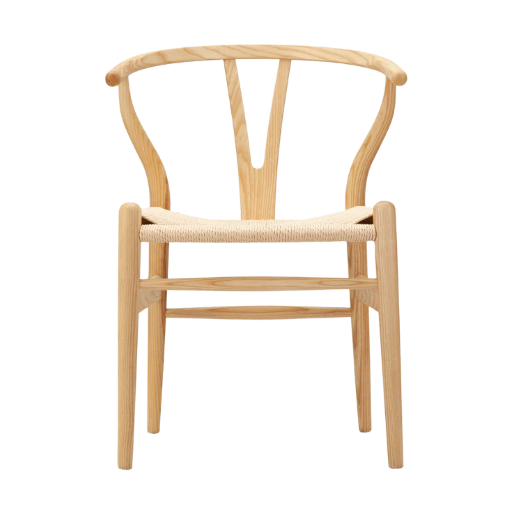 WISHBONE CHAIR - NATURAL WOOD