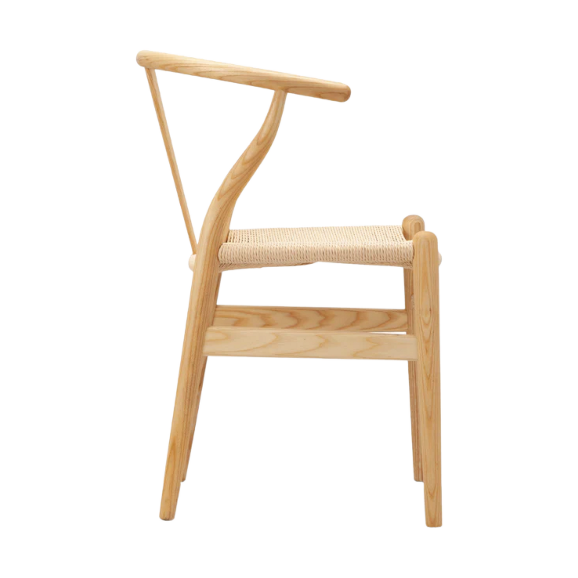 WISHBONE CHAIR - NATURAL WOOD