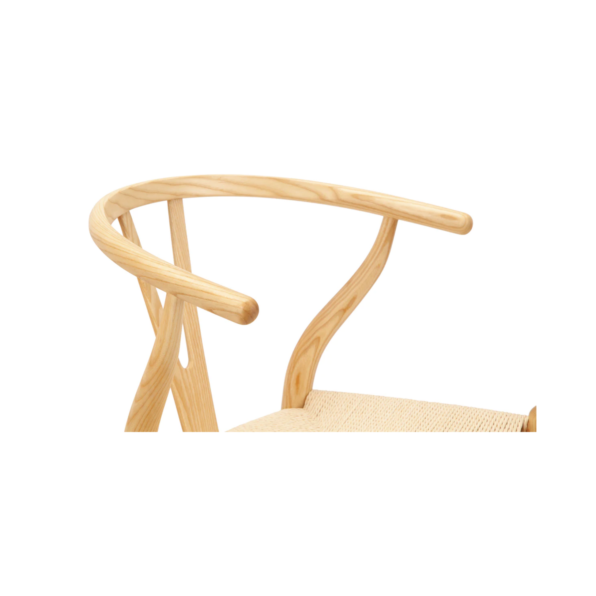 WISHBONE CHAIR - NATURAL WOOD