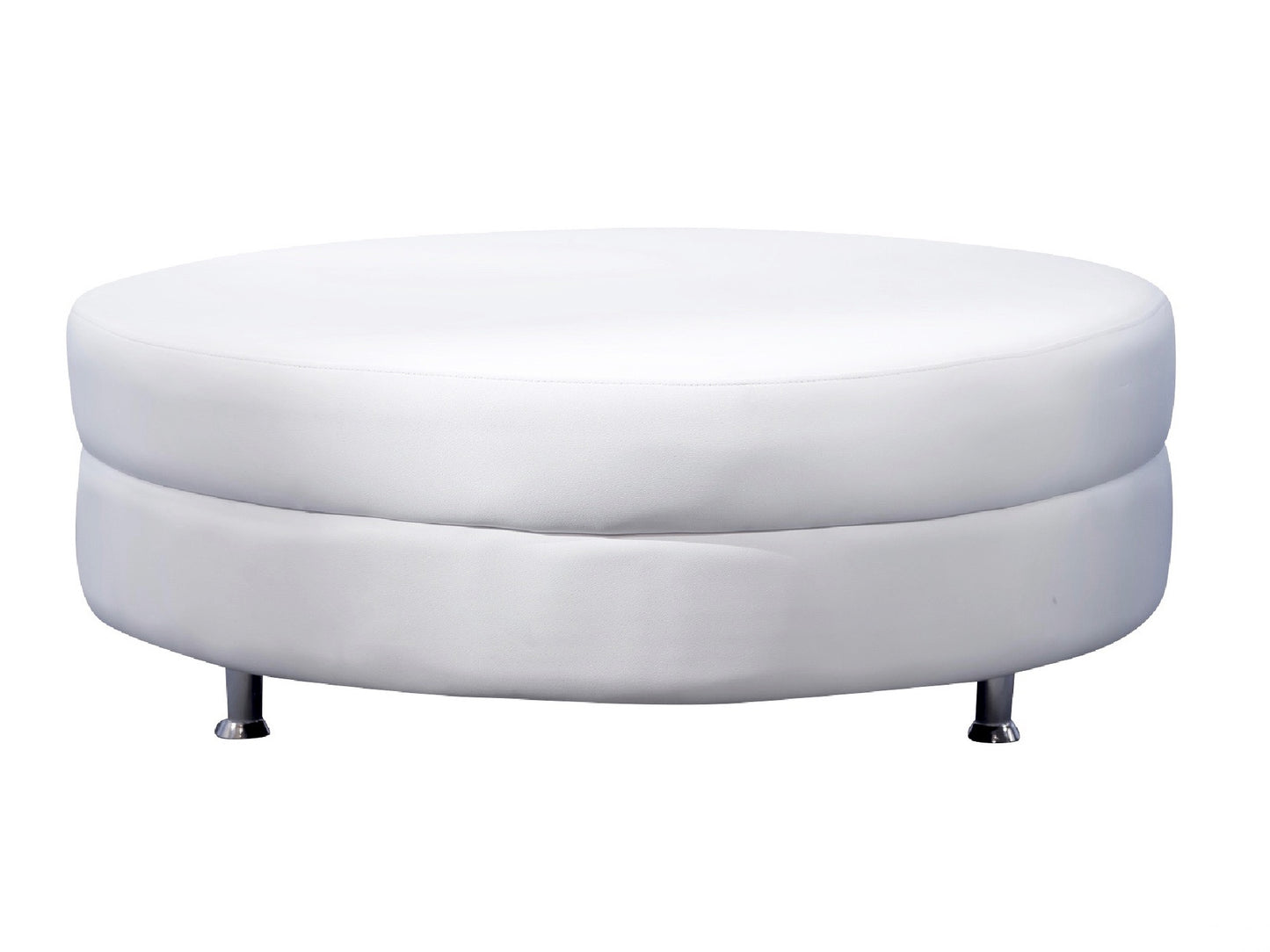 CLUB XL OTTOMAN - WHITE