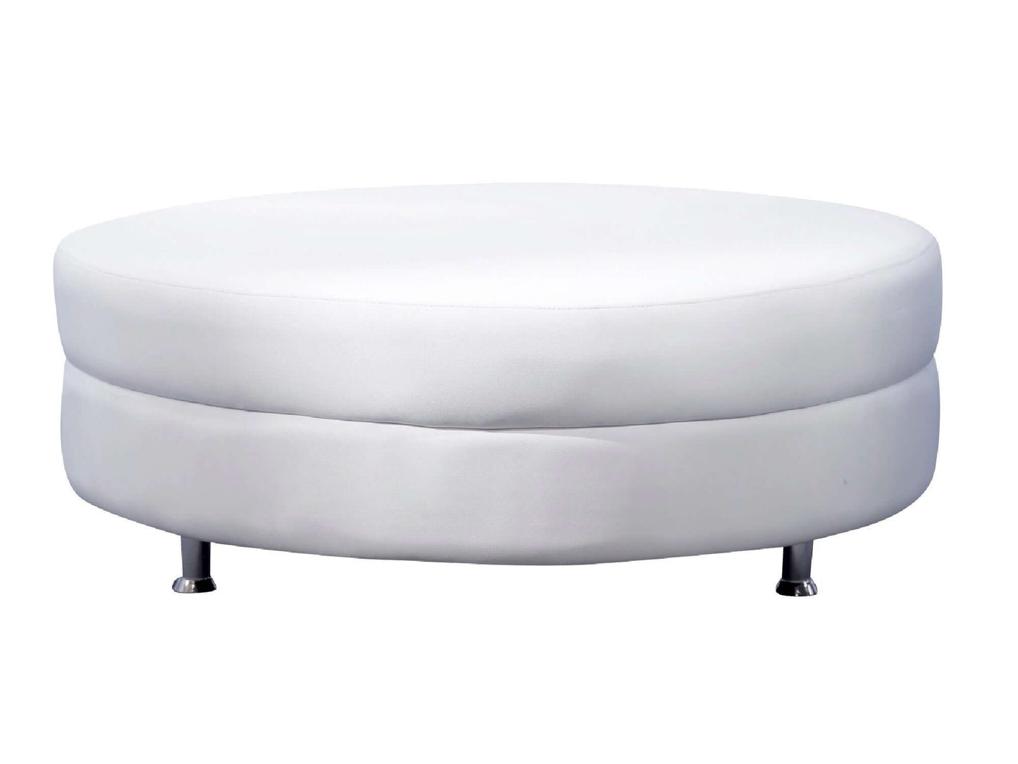 CLUB XL OTTOMAN - WHITE