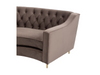 BUCKHEAD CURVED SOFA - MOCHA