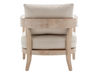 BROOKHAVEN ARMCHAIR - IVORY W/ NATURAL WOOD