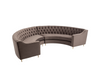 BUCKHEAD CURVED SOFA - MOCHA