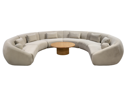 FULTON SOFA (6PC) - LIGHT TAUPE