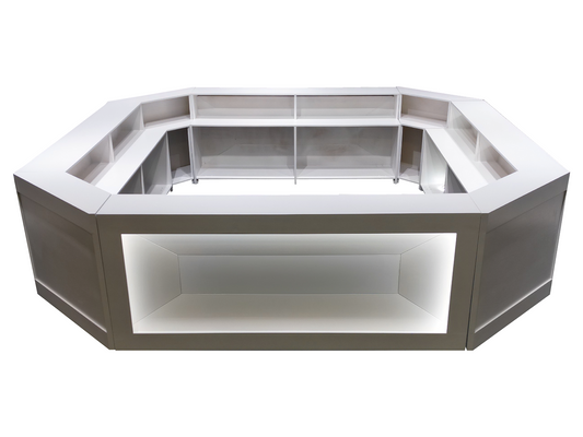 AUGUSTA OCTAGON BAR - WHITE