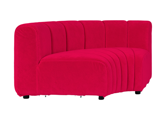 ARC INNER SOFA SECTION - RED