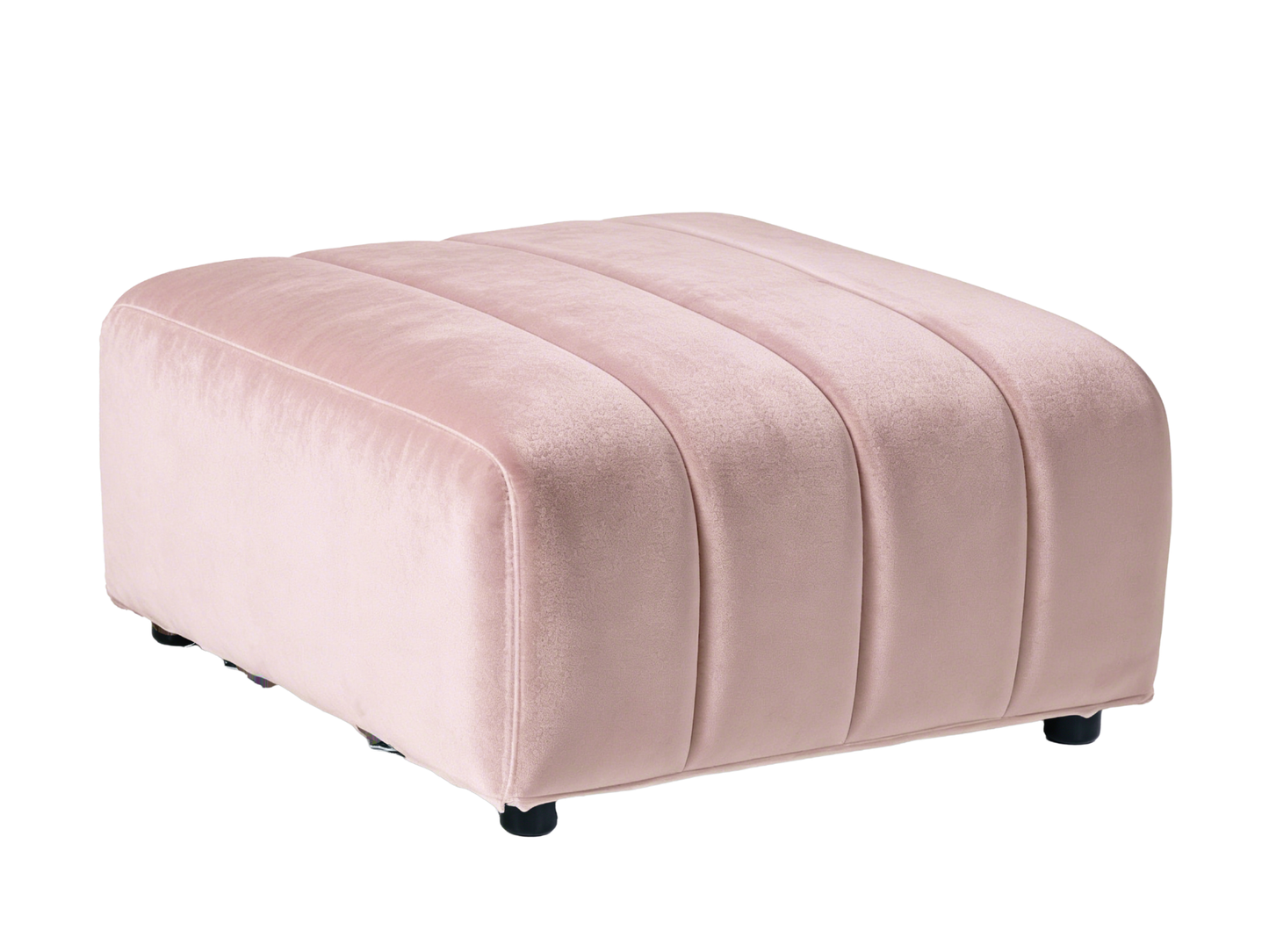 ARC OTTOMAN - BLUSH