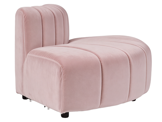 ARC OUTER SOFA SECTION - BLUSH