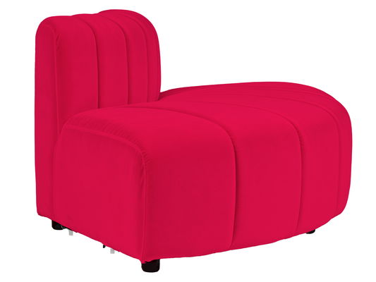 ARC OUTER SOFA SECTION - RED