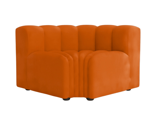 ARC INNER SOFA SECTION - ORANGE