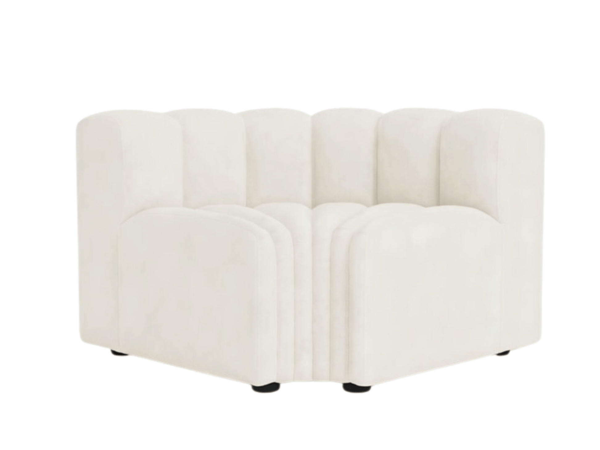 ARC INNER SOFA SECTION - CREAM