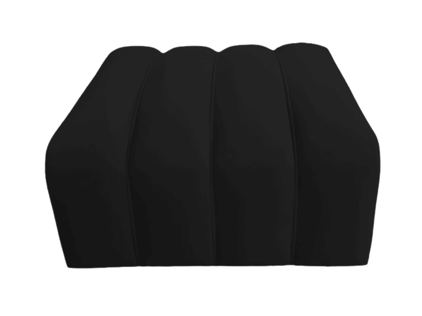ARC OTTOMAN - BLACK
