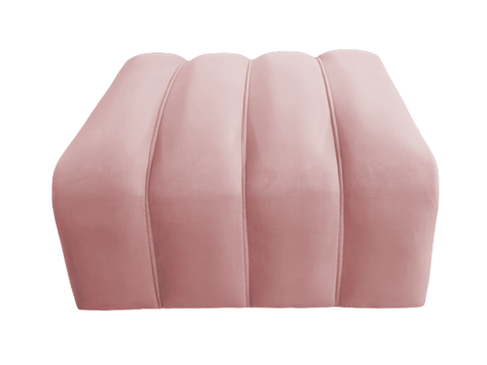 ARC OTTOMAN - BLUSH