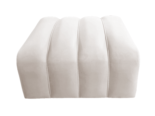 ARC OTTOMAN - CREAM