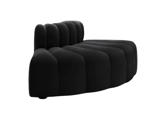 ARC OUTER SOFA SECTION - BLACK