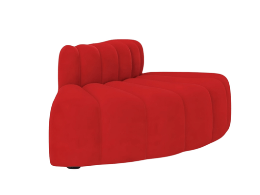 ARC OUTER SOFA SECTION - RED