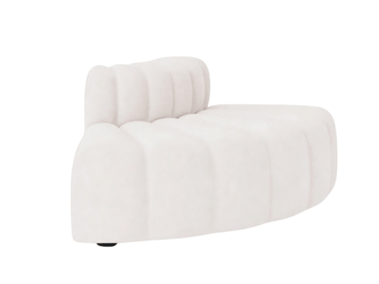 ARC OUTER SOFA SECTION - CREAM