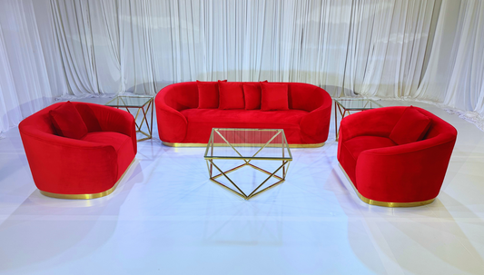 ATLANTA SOFA GROUPING 1 - RED