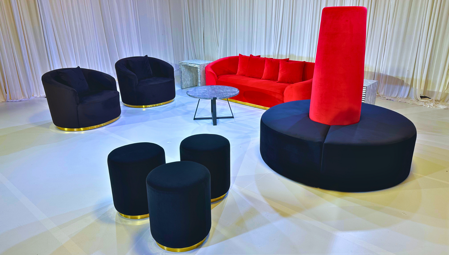 ATLANTA SOFA GROUPING 2 - RED