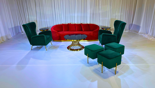 ATLANTA SOFA GROUPING 3 - RED