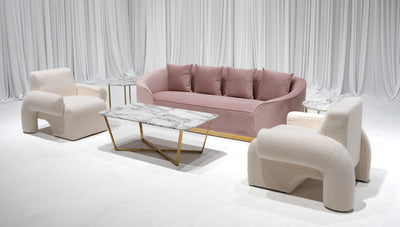 ATLANTA SOFA GROUPING 2 - BLUSH