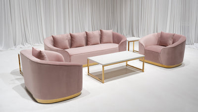 ATLANTA SOFA GROUPING 3 - BLUSH