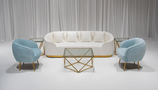 ATLANTA SOFA GROUPING 4 - CREAM