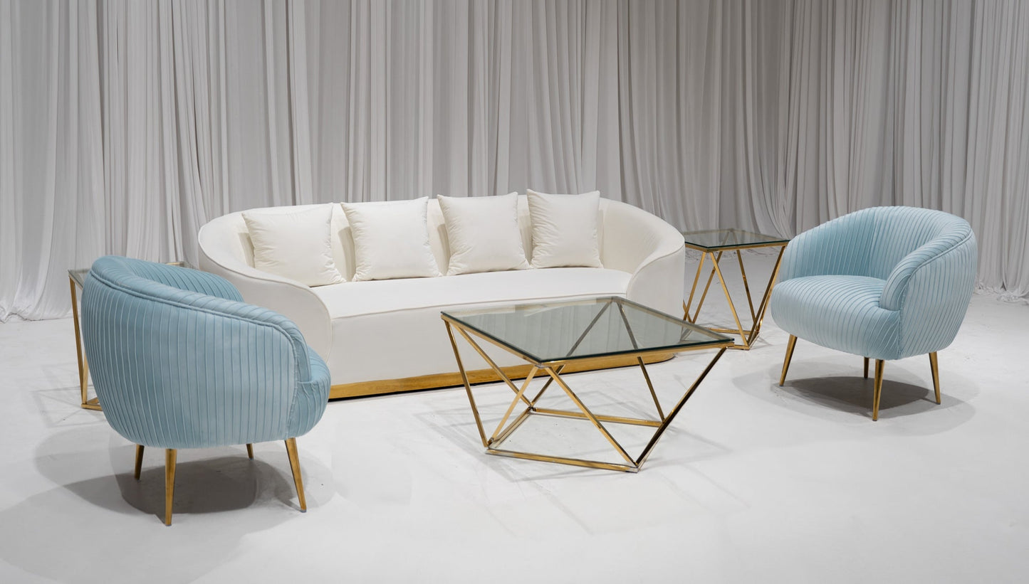 ATLANTA SOFA GROUPING 4 - CREAM