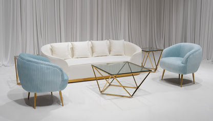 ATLANTA SOFA GROUPING 4 - CREAM