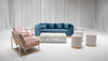 ATLANTA SOFA GROUPING 3 - DUSTY BLUE