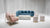 ATLANTA SOFA GROUPING 3 - DUSTY BLUE