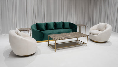 ATLANTA SOFA GROUPING 3 - EMERALD