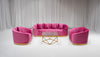 ATLANTA SOFA GROUPING 1 - HOT PINK