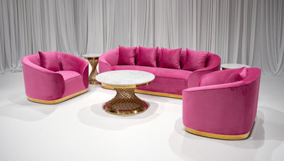 ATLANTA SOFA GROUPING 2 - HOT PINK