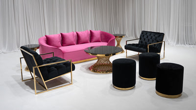 ATLANTA SOFA GROUPING 4 - HOT PINK