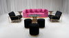 ATLANTA SOFA GROUPING 4 - HOT PINK