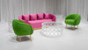 ATLANTA SOFA GROUPING 5 - HOT PINK